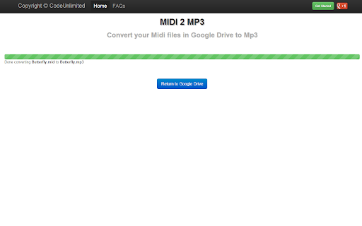 MIDI 2 Mp3 Converter