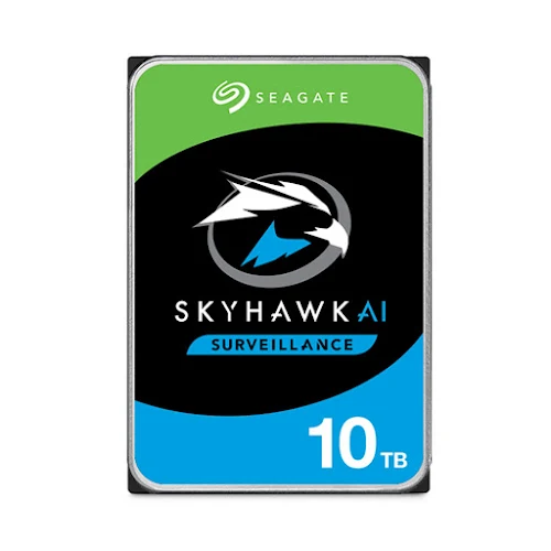 Ổ cứng gắn trong SEAGATE HDD SkyHawk AI 10TB, 7200 RPM, Cache 256MB (ST10000VE001)