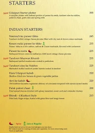 Udaipuri menu 1