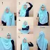 Tutorial Hijab Pashmina Pesta Simple