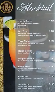 Romil's Roof menu 8