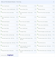 The Dessert Heaven - Pure Veg menu 2