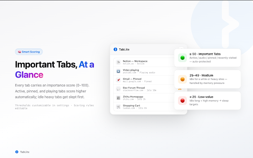 TabLite screenshot 3