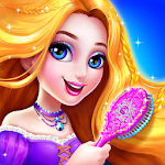 Cover Image of Descargar juegos de salón de princesa de pelo largo 3.3.5000 APK