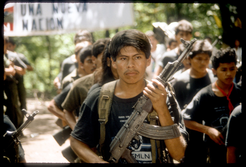 FMLN guerrillas, Chalatenago, El Salvador, 1992