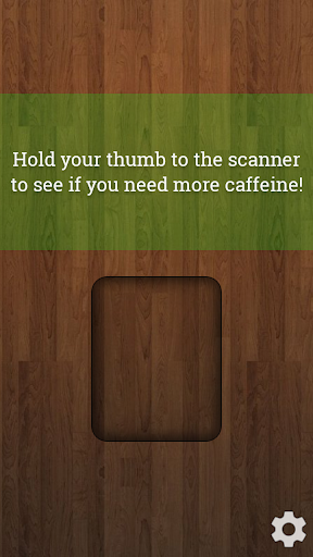 Prank Caffeine Scanner