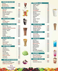 Srikari Kitchen menu 1