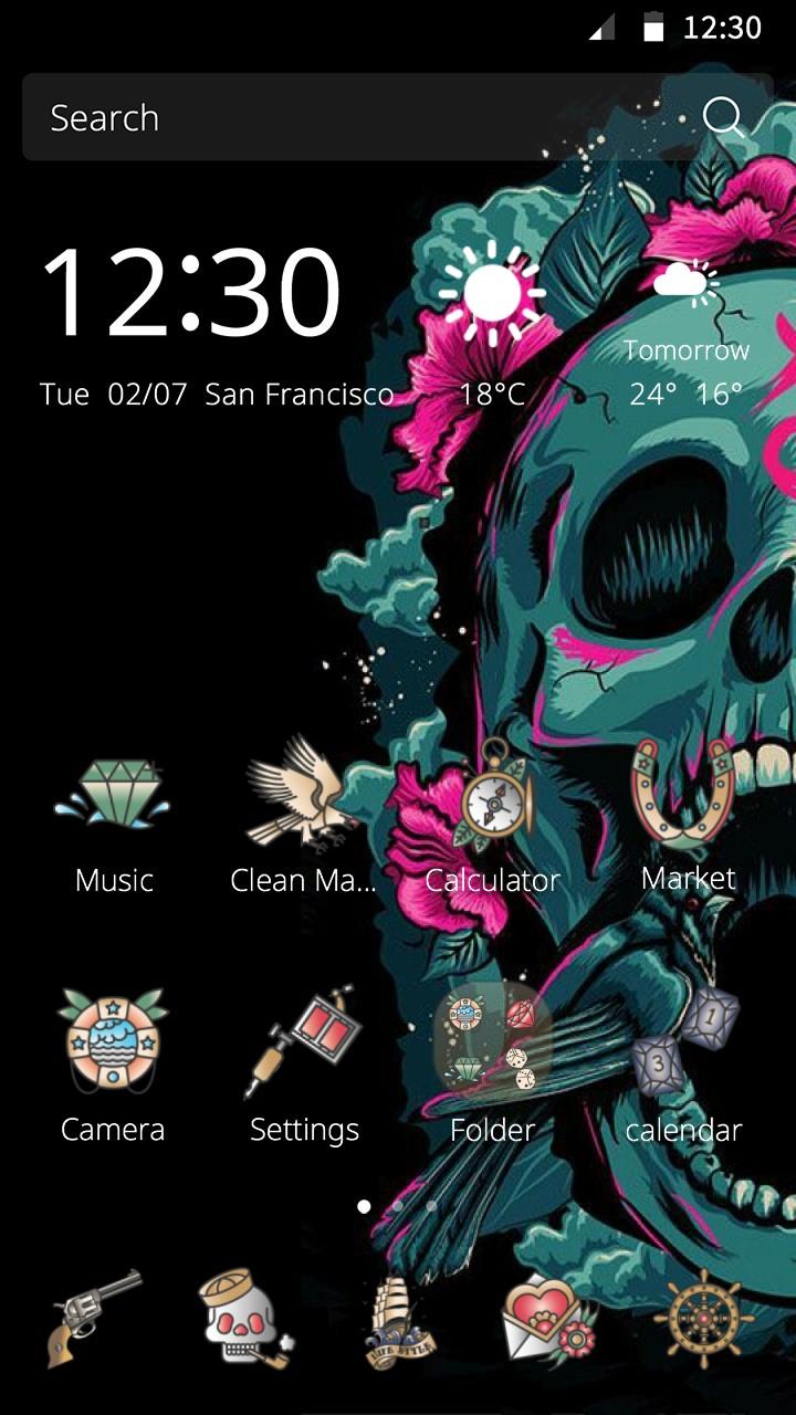 Beautiful Tragedy DIY Theme Screen 2