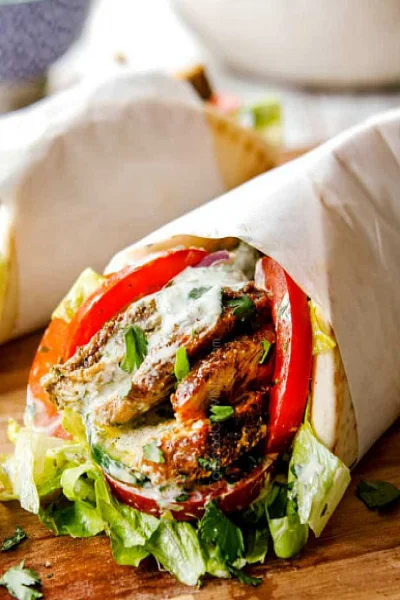 Chicken Adana Shawarma