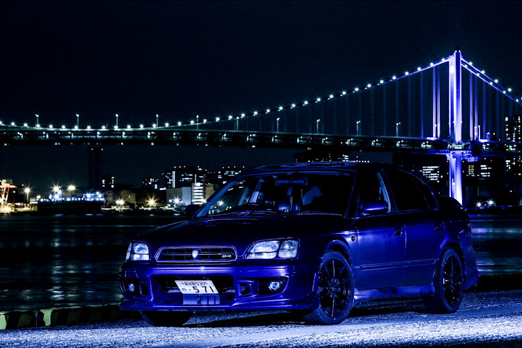 レガシィB4の豊海埠頭・都内・夜景に関するカスタム事例の投稿画像1枚目