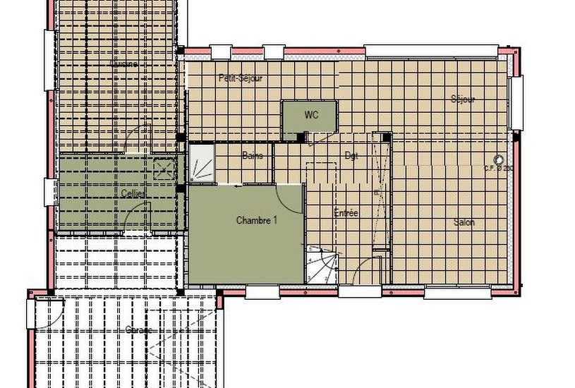  Vente Terrain + Maison - Terrain : 399m² - Maison : 148m² à Moncé-en-Belin (72230) 