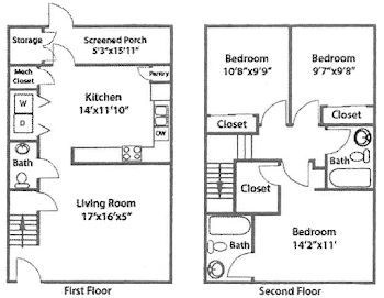 Go to Jabotica 3 x 2.5 Floorplan page.