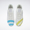 collina strada classic leather footwear white / digital blue / acid yellow