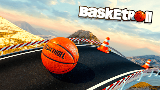 BasketRoll 3D: Rolling Ball (Mod Money)