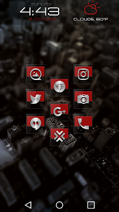 Glass 1 Red Icon Pack(圖2)-速報App