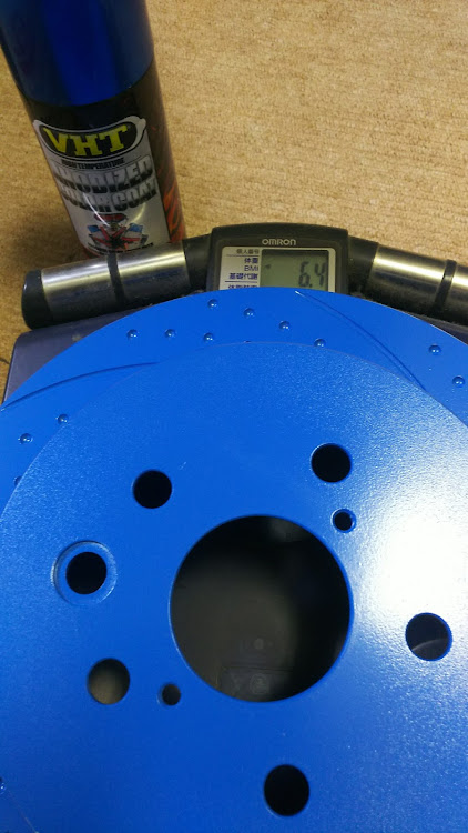 GSのDIY・ブレーキローター塗装・計測に関するカスタム事例の投稿画像2枚目