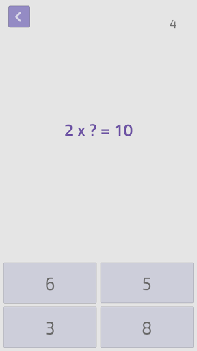 Multiplication and division tables