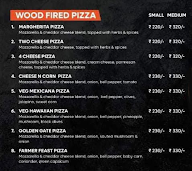 Kgf Italian Wood Fire Pizza menu 1