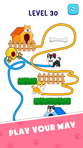 Screenshot Doge Rush : Draw Home Puzzle