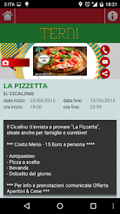 aperitivi & cene Terni Screenshots 2