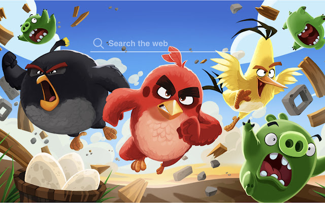 Angry Birds 2 HD Wallpapers Game Theme