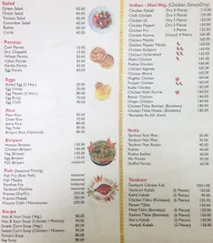 Hotel Moonlight menu 1