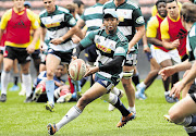 ON THE FLY: Western Province flyhalf Kurt Coleman during Province's training session at DHL Newlands yesterday. Coleman is one of the players coach Allister Coetzee hopes will help put paid to the Sharks tomorrow