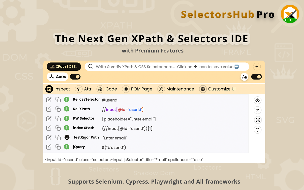 SelectorsHub Pro Preview image 3