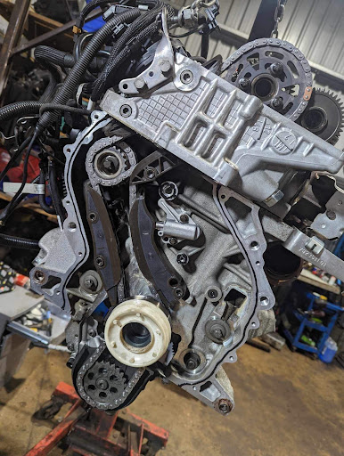 520 saloon with new chains fitted