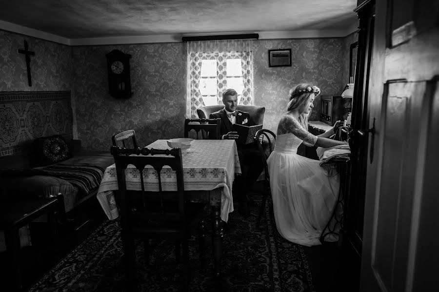 Fotógrafo de casamento Sławomir Panek (slawomirpanek). Foto de 16 de outubro 2016