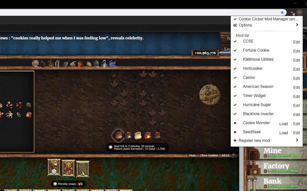 Cookie Clicker Mod Manager Preview image 0