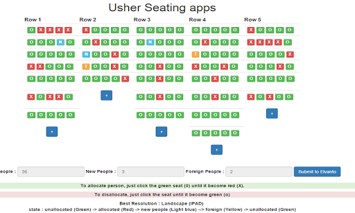 Usher Seat