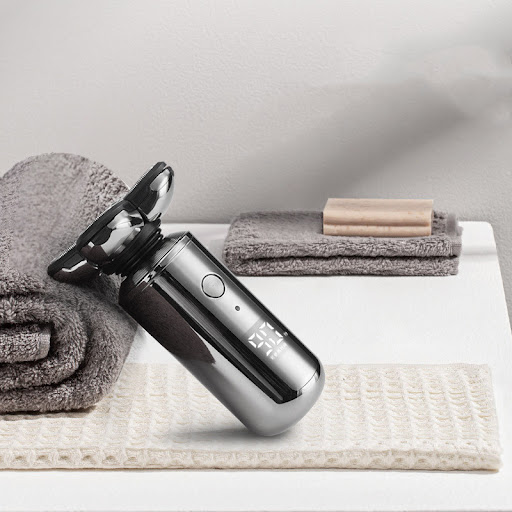 Title 4, Digital Display Intelligent Five Blade Shaver —...