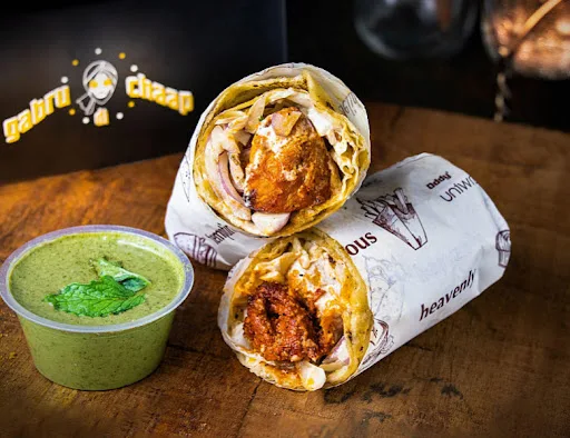 Kinni Sohni Masala Chaap Wrap