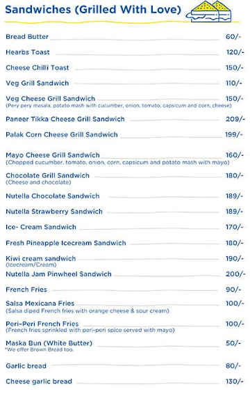 OvenFresh Cakes & Desserts menu 