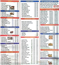 Panjabi Angithi menu 1