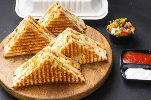 Cheese Corn Special Grilled Sandwich