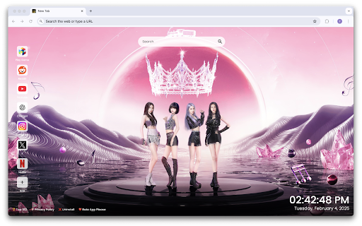 BLACKPINK Wallpapers New Tab Lisa Rose Jennie Jisoo Preview 2