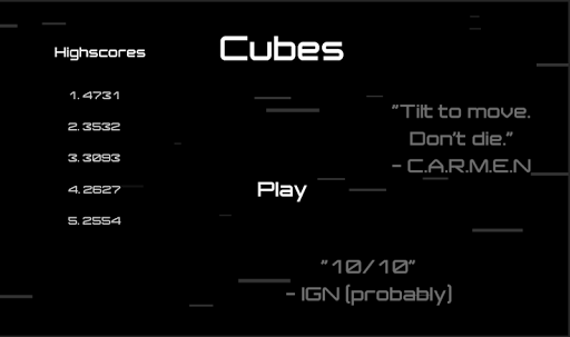 Cubes