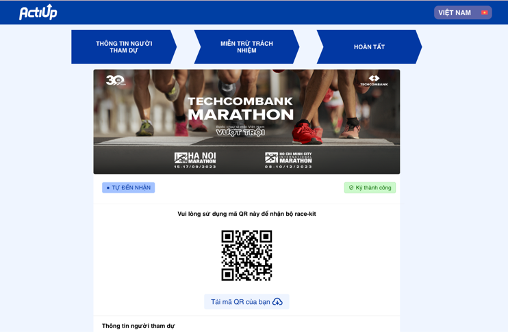 A screenshot of a running competition

Description automatically generated