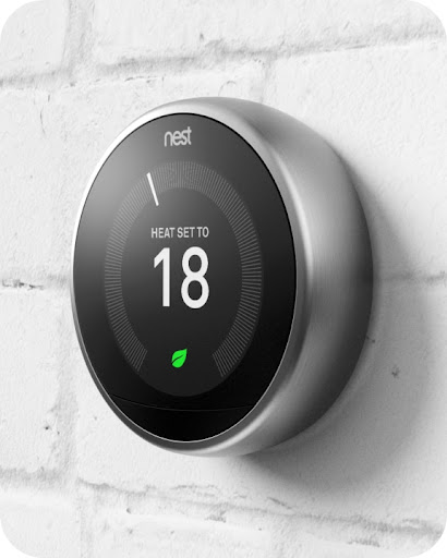 Thermostats Nest - Assurent votre confort et vous aident à économiser de  l'énergie - Google Store