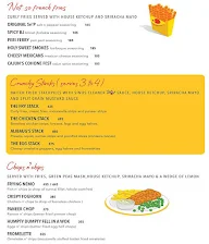 Indisauce Restocafe menu 1