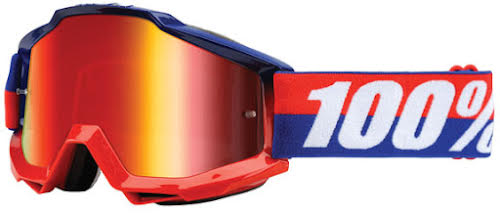 100% Accuri Goggle, Federal (Mirror Red)