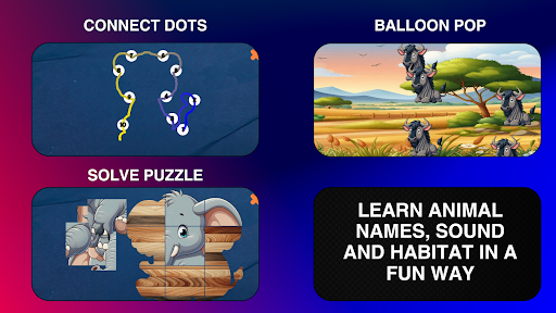 Screenshot Balloon Pop: Kids Animal Games
