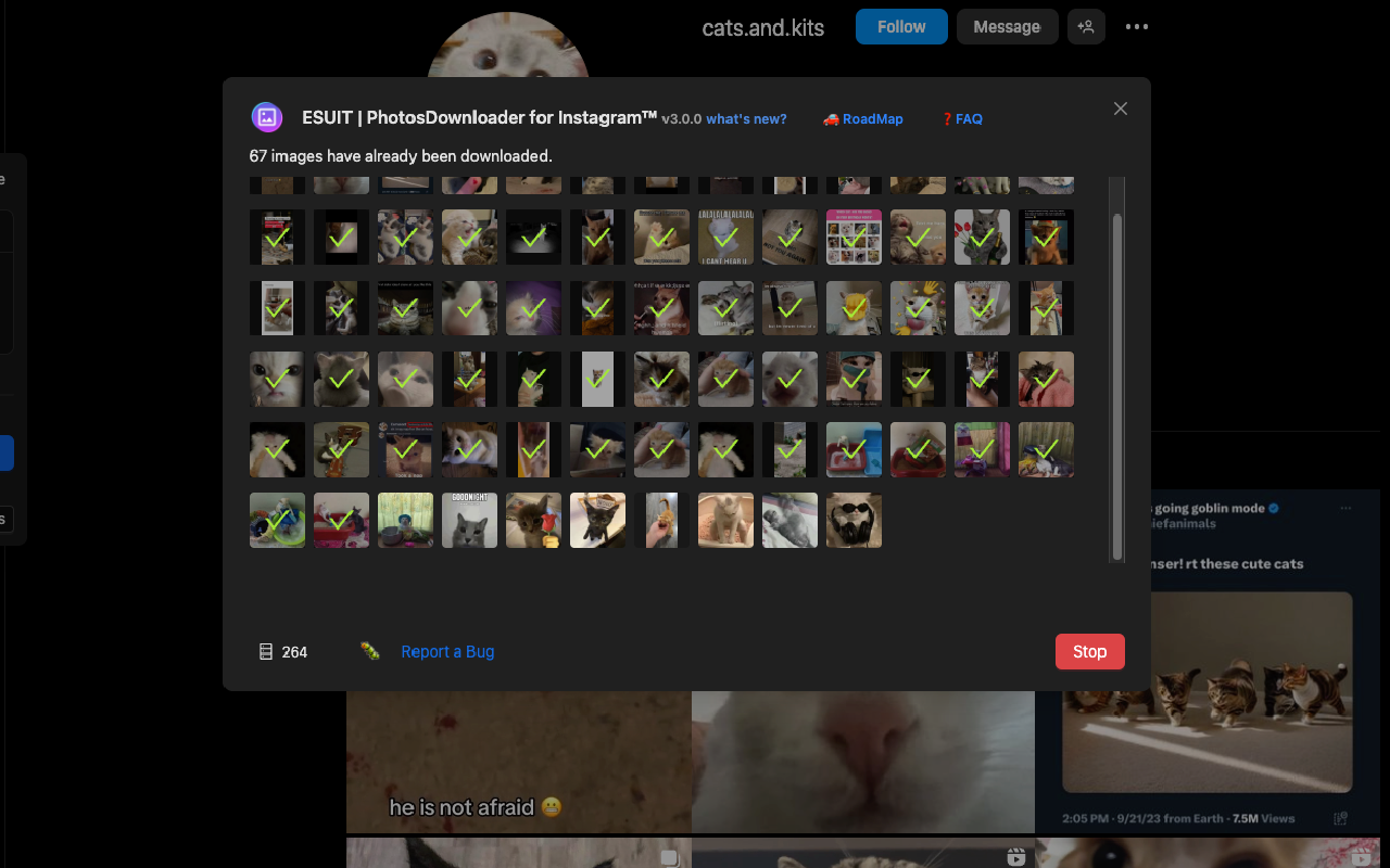 ESUIT | Photos Downloader for Instagram™ Chrome Extension Image 8