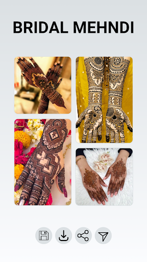 Screenshot Bridal Mehndi Design 2024