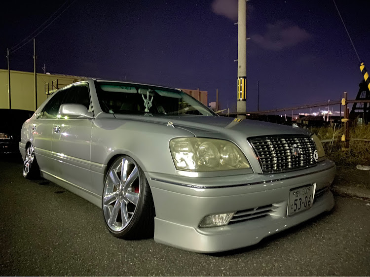 クラウンアスリートの17クラウン・jzs175・ドライブ・洗車に関するカスタム事例の投稿画像1枚目