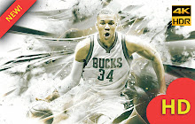 Giannis Antetokounmpo HD Wallpaper Theme small promo image