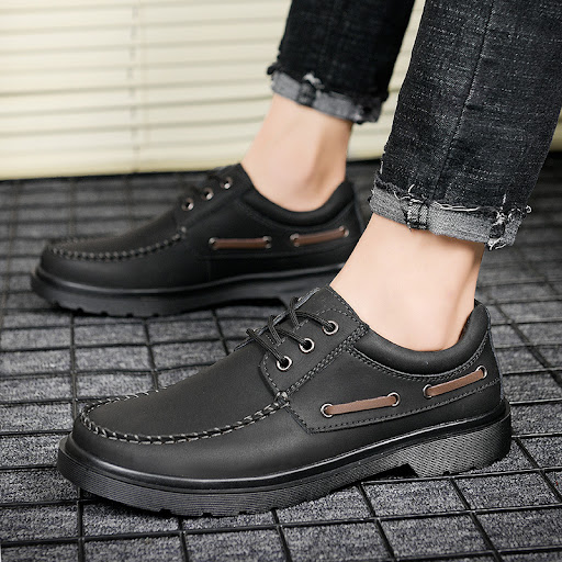 Title 5, Mens Martin High-Top Boots