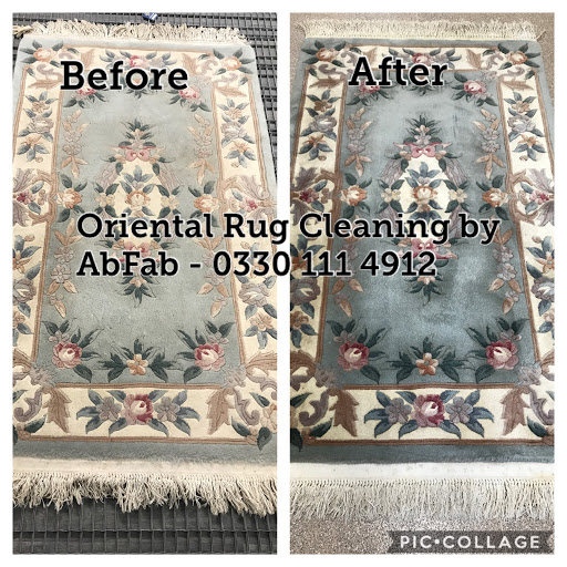 Results of full immersion rug cleaning on this Oriental Rug Cleaning with cotton fringes. 